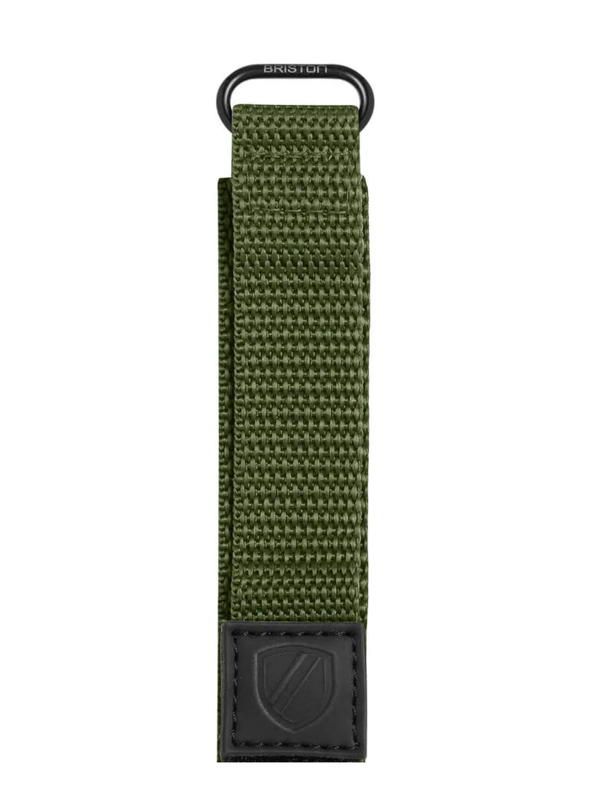 Briston Velcro Strap 20mm Green Army PVD