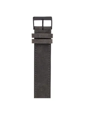 Briston Vintage Leather Strap Black PVD 20mm