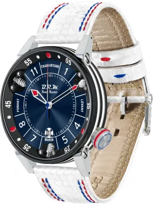 B.R.M. Watches Boat Master Chronograph Blue Sun Watch