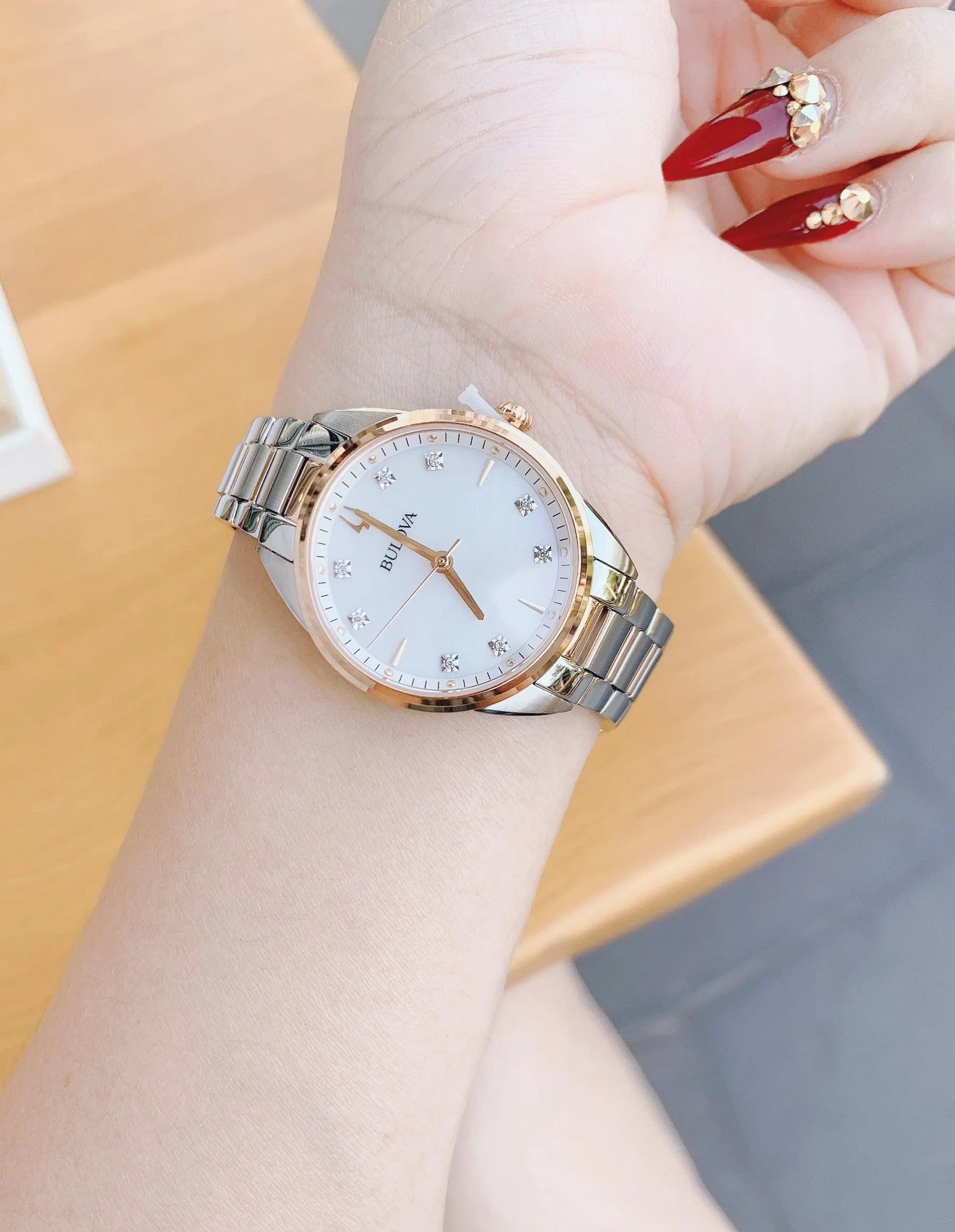 Bulova Classic Quartz Women's Watch 98P183