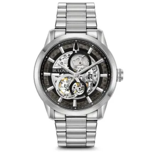Bulova Sutton Mens Automatic Stainless Steel Watch