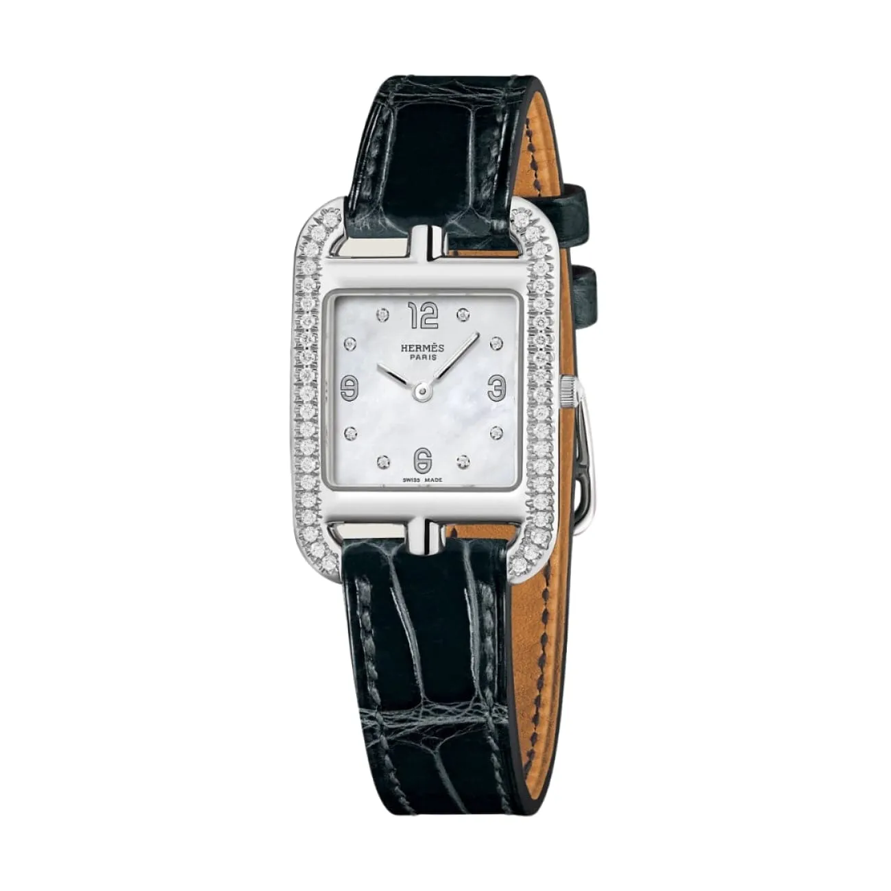 CAPE COD - MOTHER OF PEARL DIAMOND SET MEDIUM WATCH