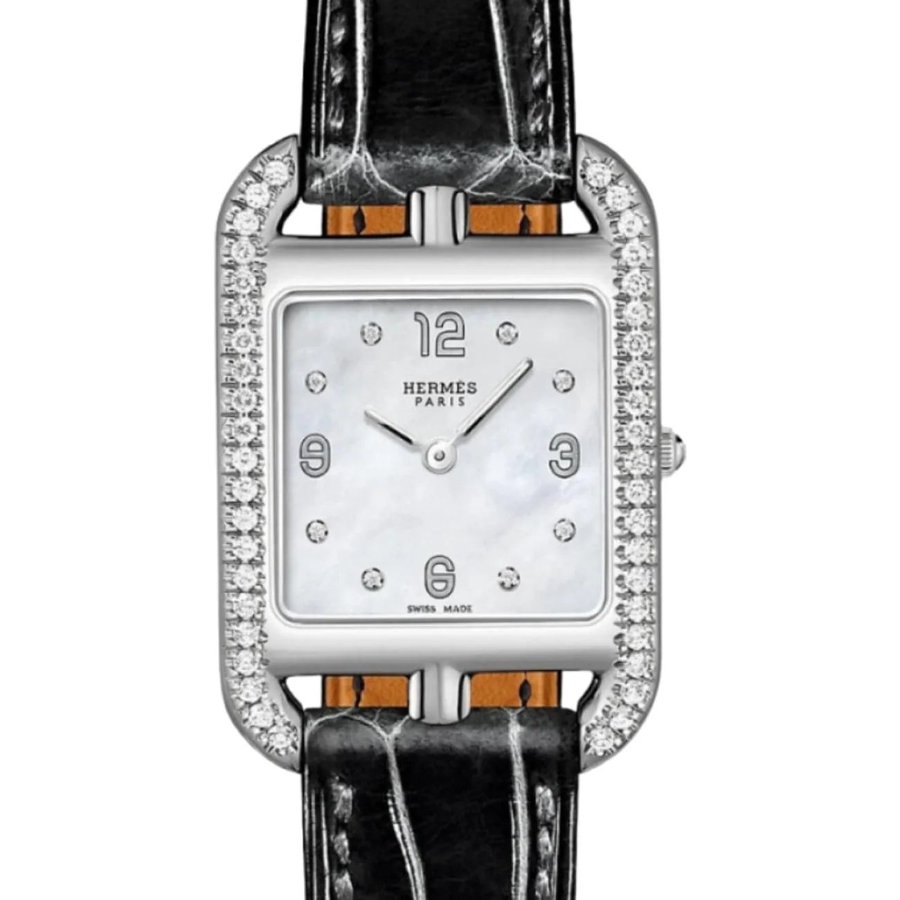 CAPE COD - MOTHER OF PEARL DIAMOND SET MEDIUM WATCH