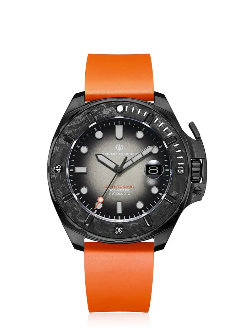 Carbon Fibre 45MM Deep Dive Men'S Luxury Leisure Watch NH35 Automatic Mechanical Sapphire Watch 500M Waterproof