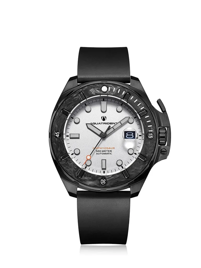 Carbon Fibre 45MM Deep Dive Men'S Luxury Leisure Watch NH35 Automatic Mechanical Sapphire Watch 500M Waterproof