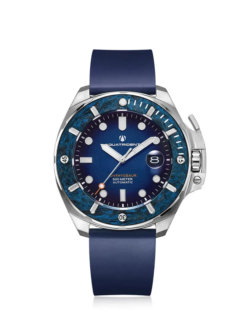 Carbon Fibre 45MM Deep Dive Men'S Luxury Leisure Watch NH35 Automatic Mechanical Sapphire Watch 500M Waterproof