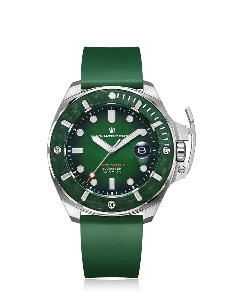 Carbon Fibre 45MM Deep Dive Men'S Luxury Leisure Watch NH35 Automatic Mechanical Sapphire Watch 500M Waterproof