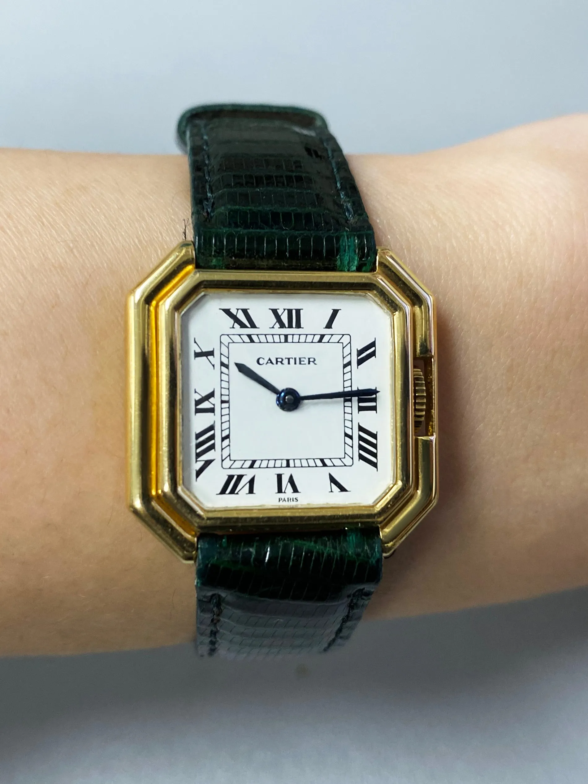 Cartier Ceinture Paris 7810 18K Yellow Gold Ladies Watch