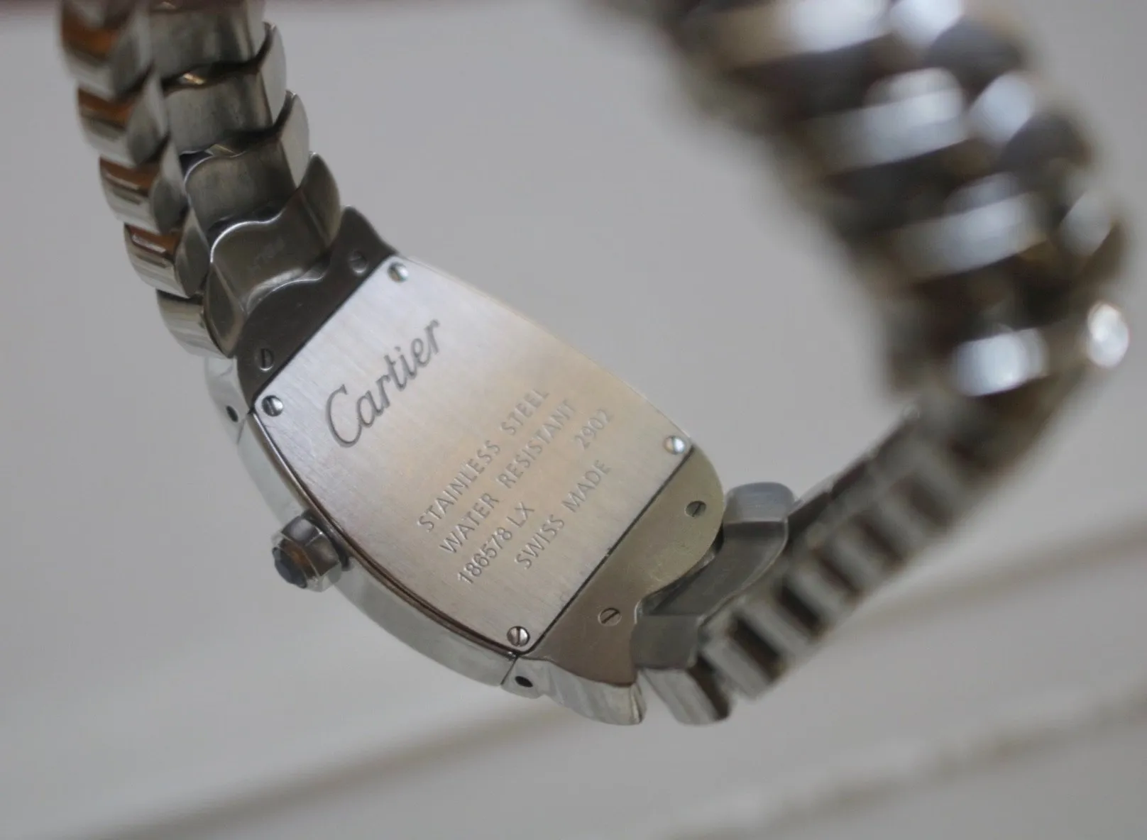Cartier La Dona Watch in Stainless Steel with Original Box