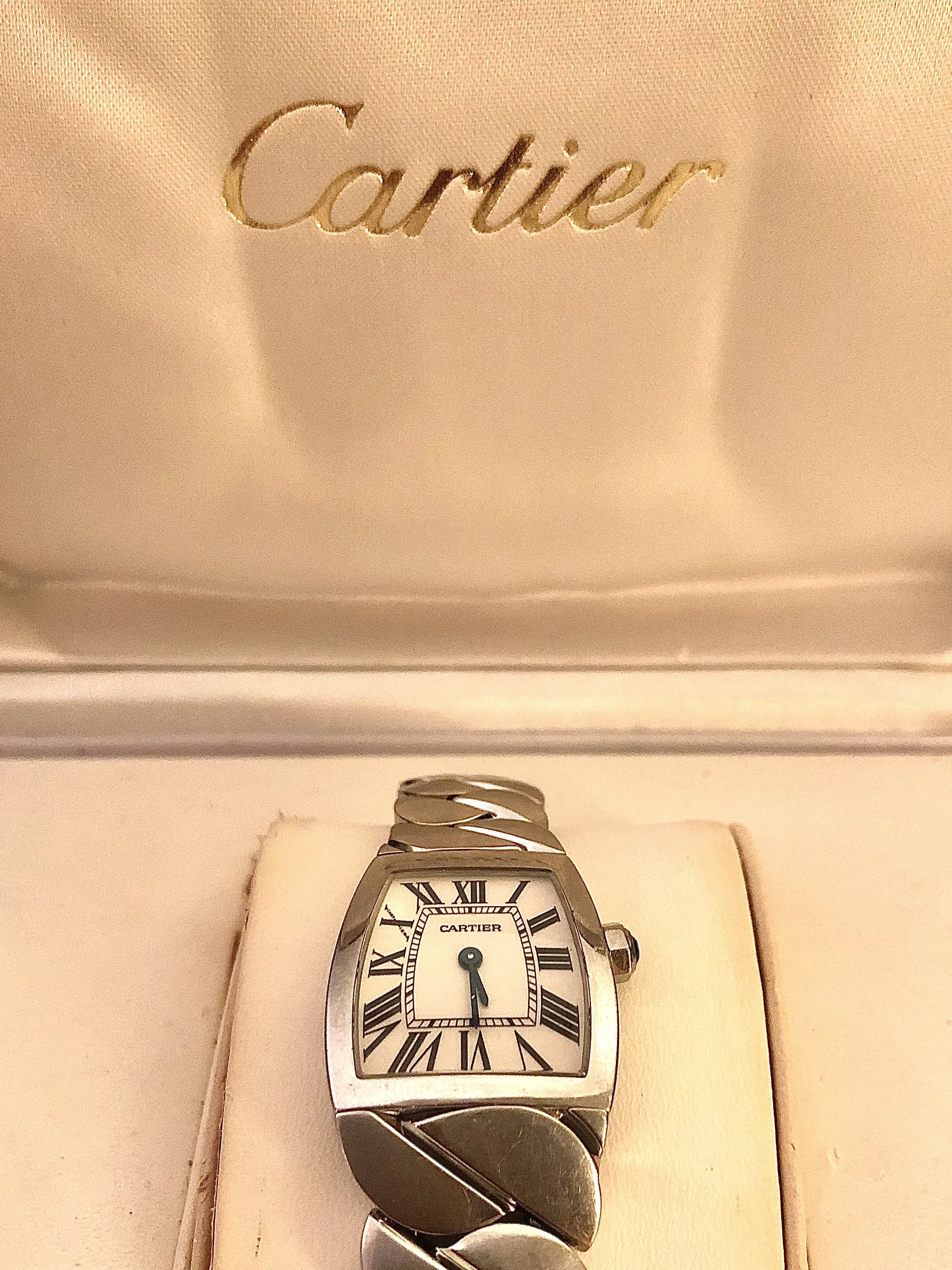 Cartier La Dona Watch in Stainless Steel with Original Box