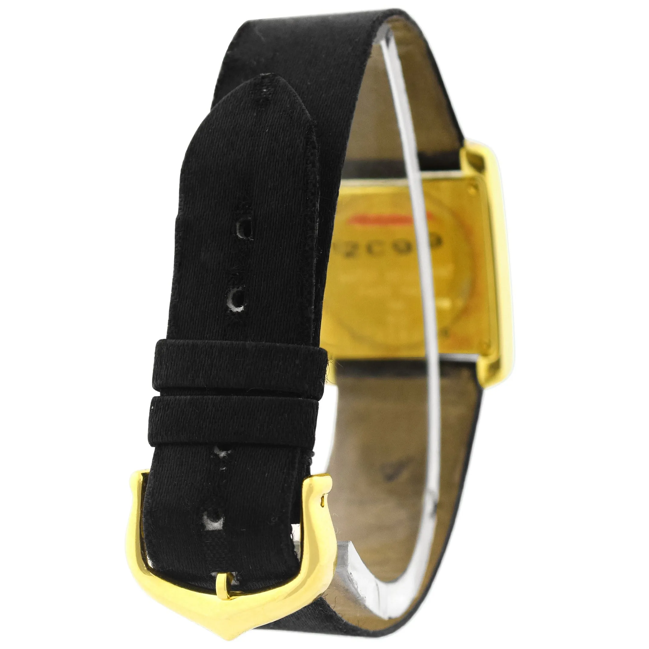 Cartier Ladies Tank Francaise 18K Yellow Gold w/ Diamonds 20mm Silver Roman Dial Watch Reference #: W5000256