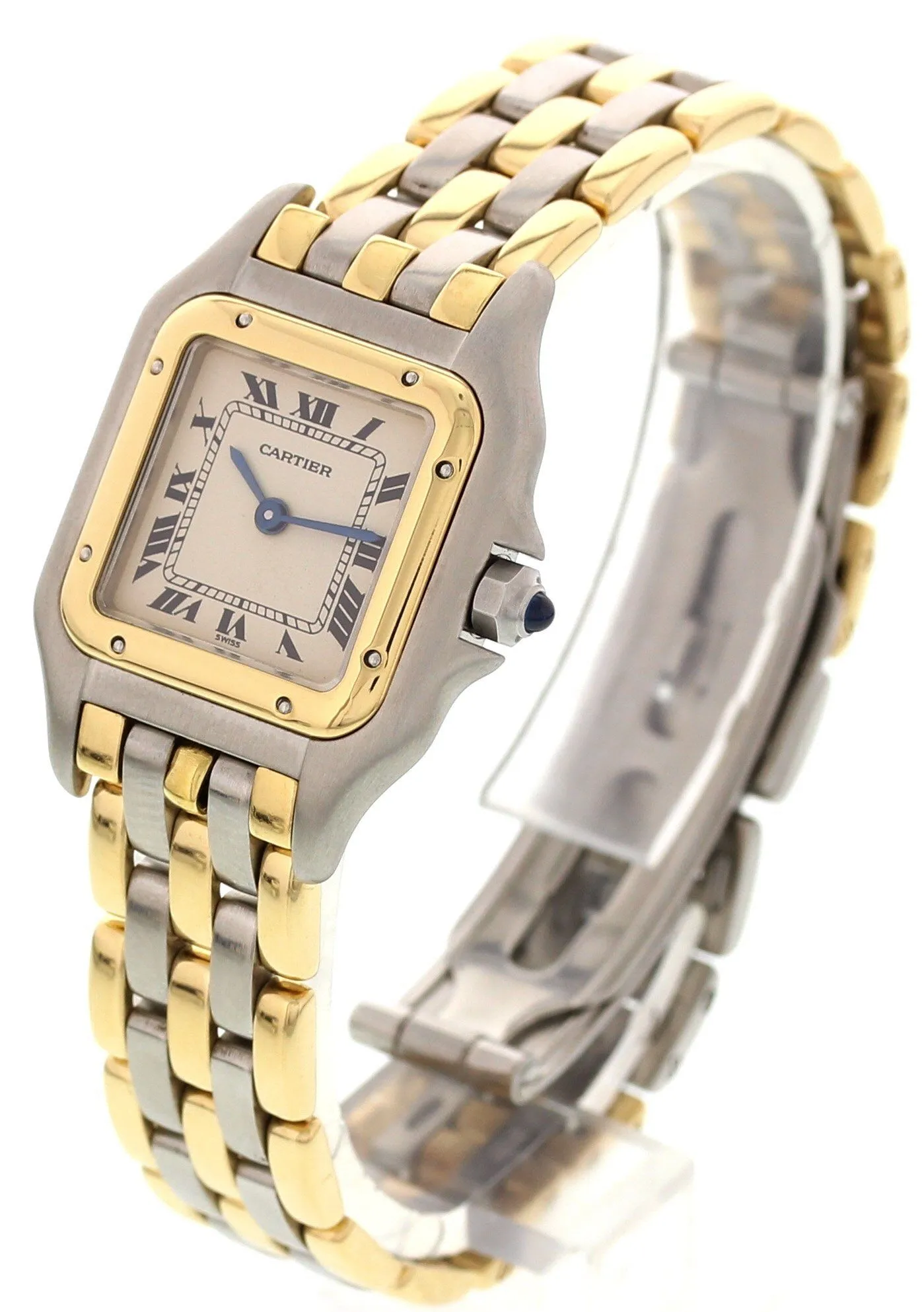 Cartier Panthere 18k Yellow Gold & Steel Ladies Watch