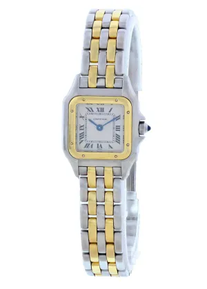 Cartier Panthere Two Row Ladies Watch
