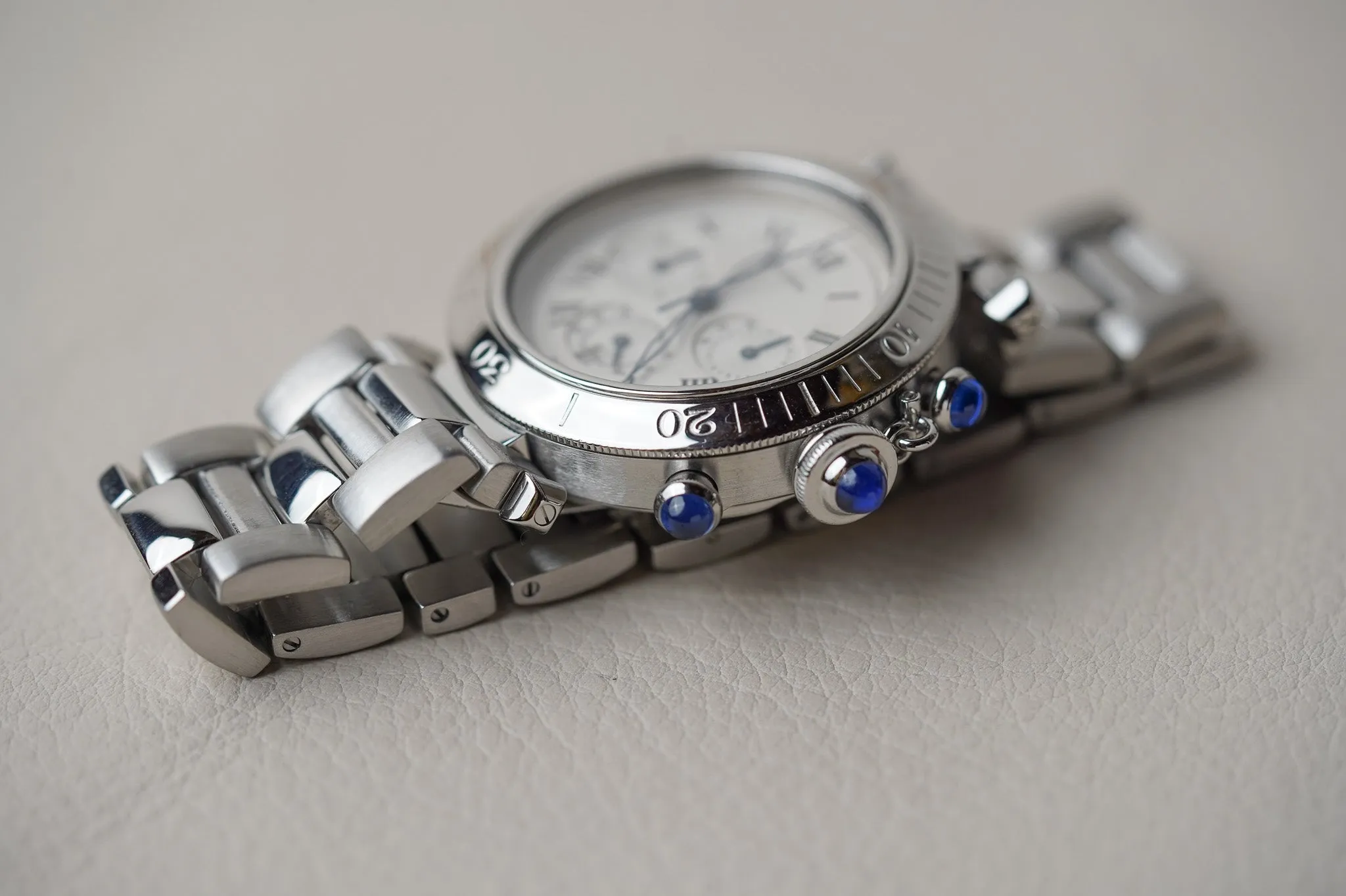 Cartier Pasha Diver Chronograph 1050 Steel W31018H3
