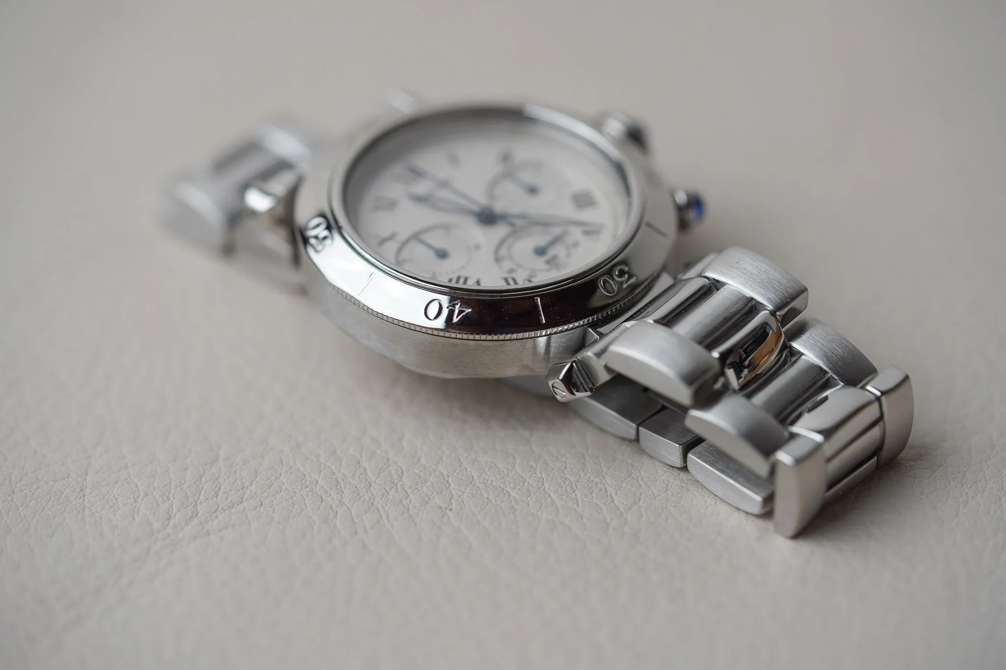 Cartier Pasha Diver Chronograph 1050 Steel W31018H3