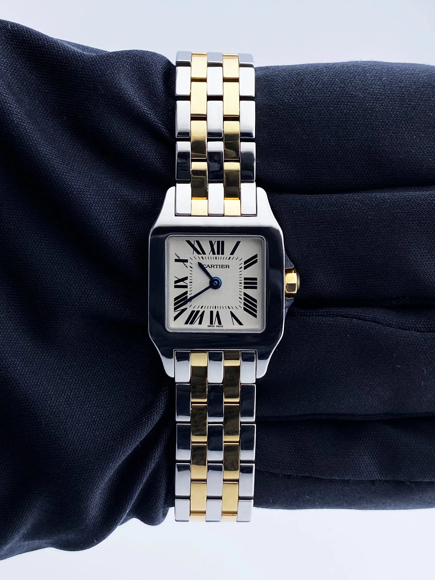 Cartier Santos Demoiselle 2698 Two-Row Ladies Watch