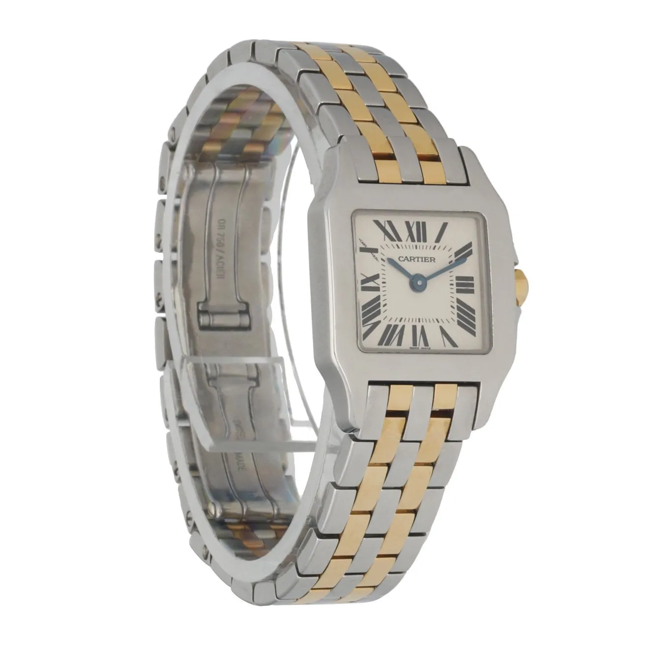 Cartier Santos Demoiselle 2698 Two-Row Ladies Watch