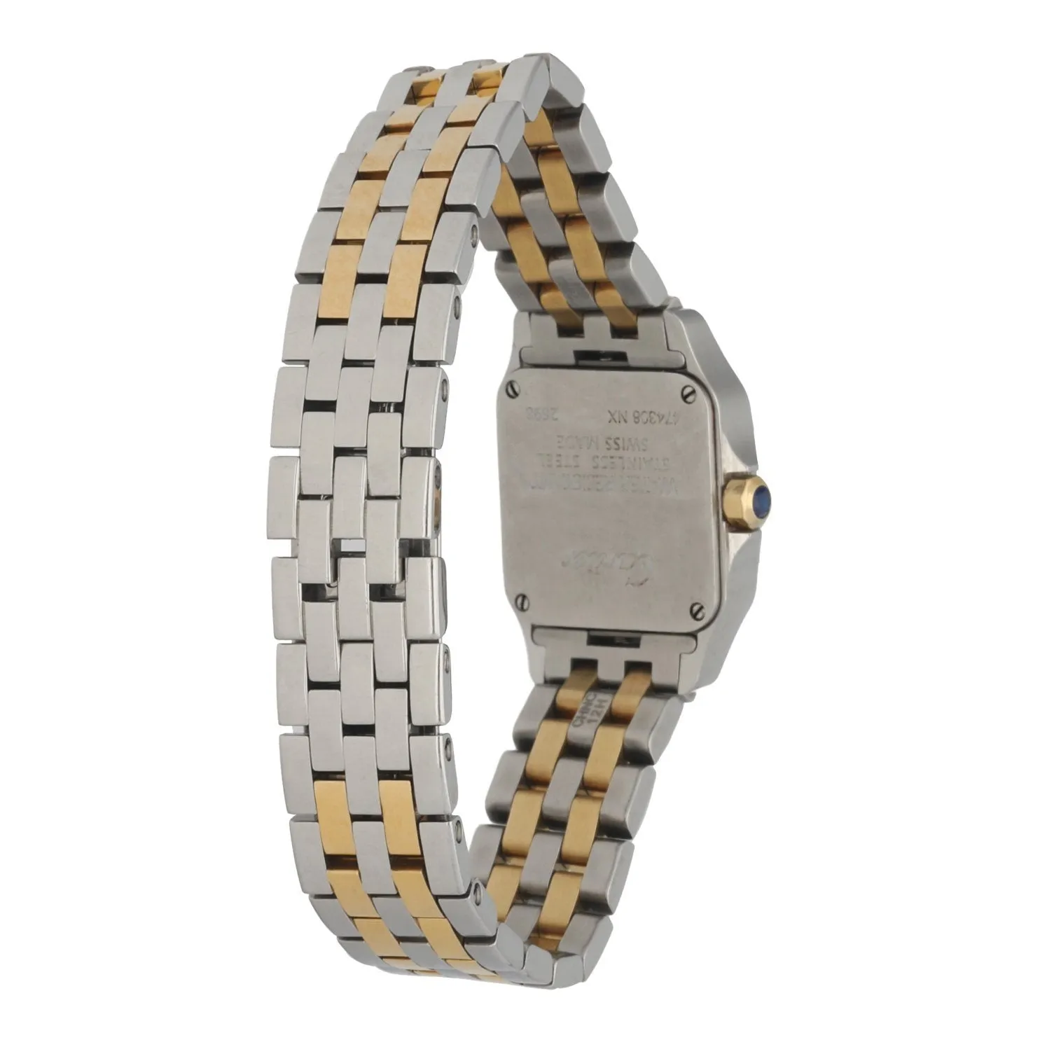 Cartier Santos Demoiselle 2698 Two-Row Ladies Watch