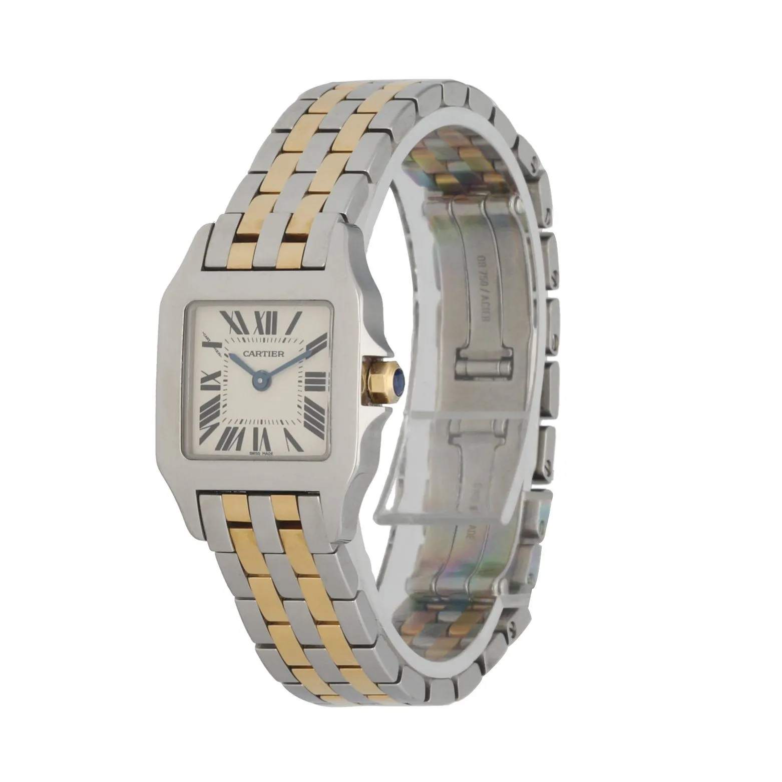 Cartier Santos Demoiselle 2698 Two-Row Ladies Watch