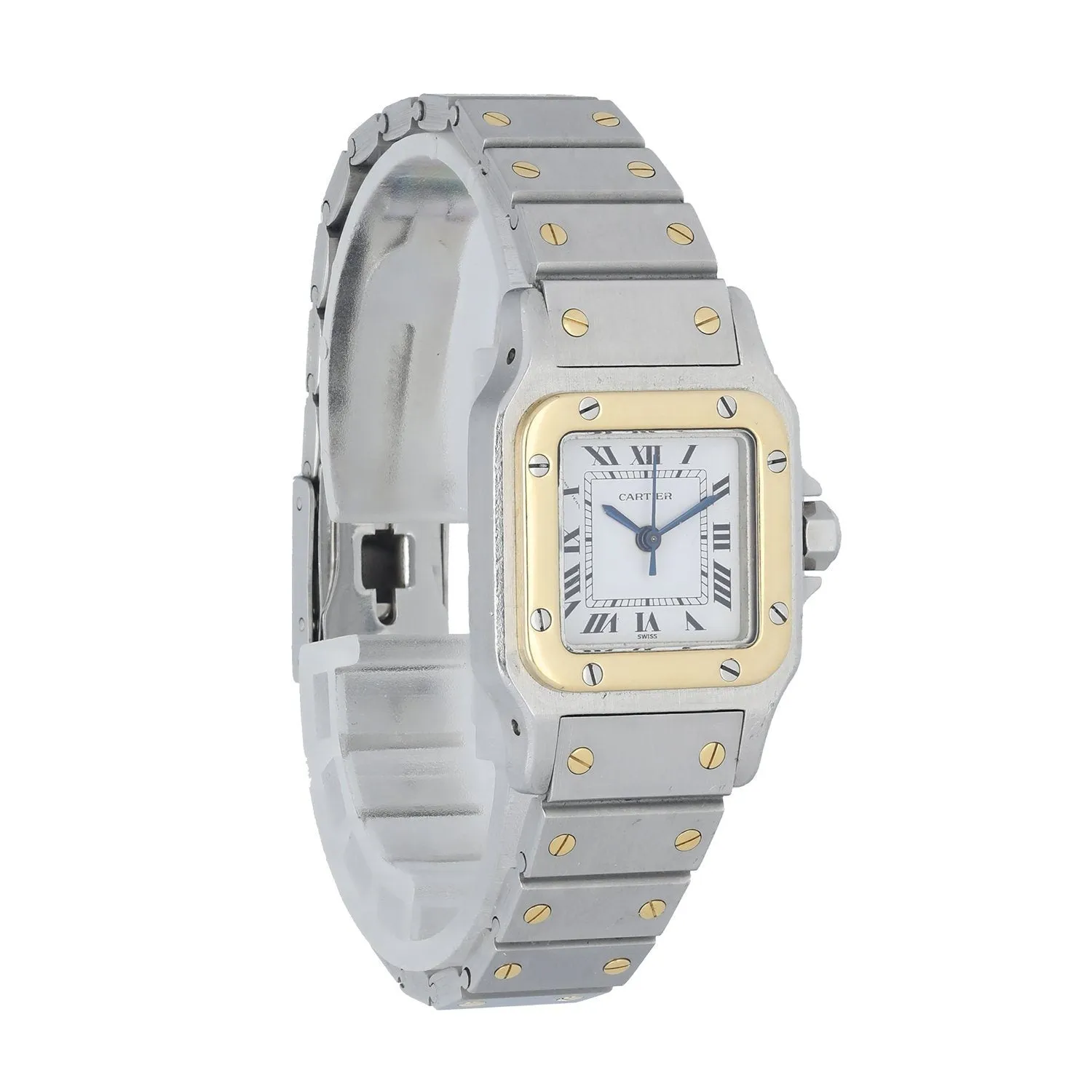 Cartier Santos Galbee Automatic Ladies Watch Box & Papers