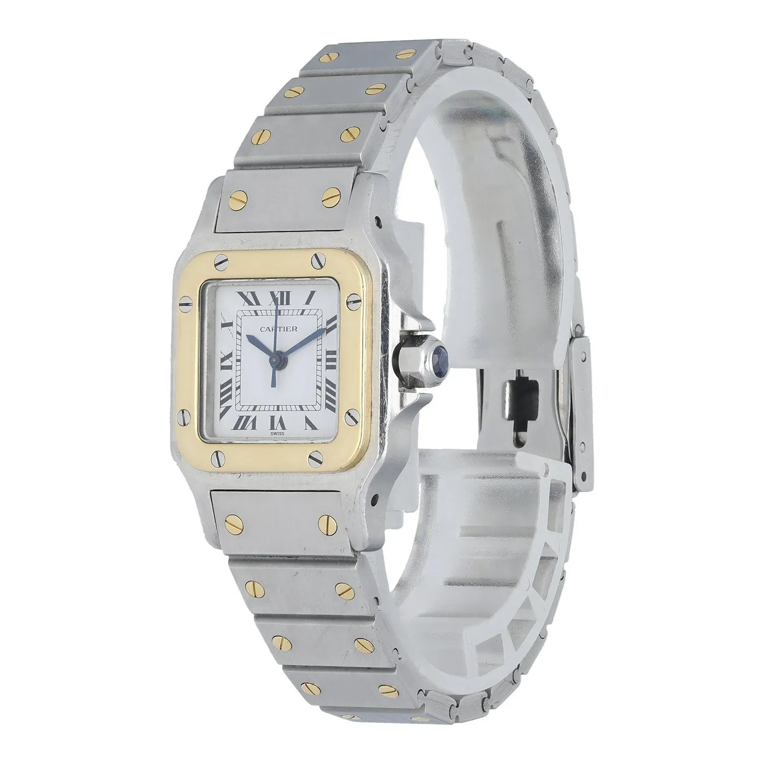 Cartier Santos Galbee Automatic Ladies Watch Box & Papers
