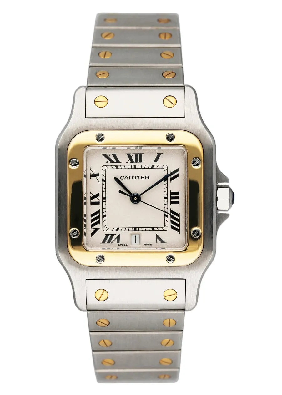 Cartier Santos Galbee W20011C4 Two Tone Mens Watch