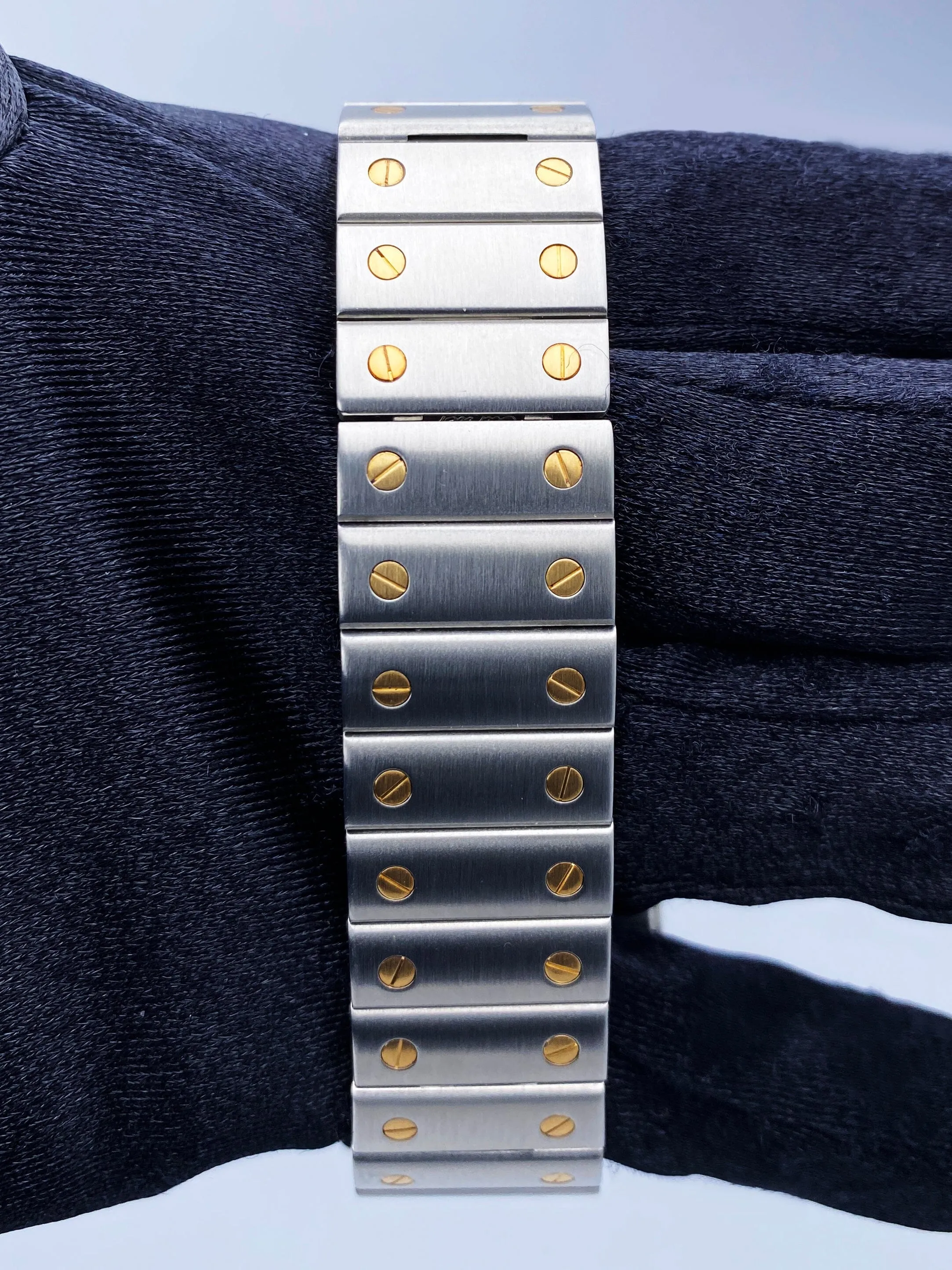 Cartier Santos Galbee W20099C4 Two-Tone Mens Watch Box Papers