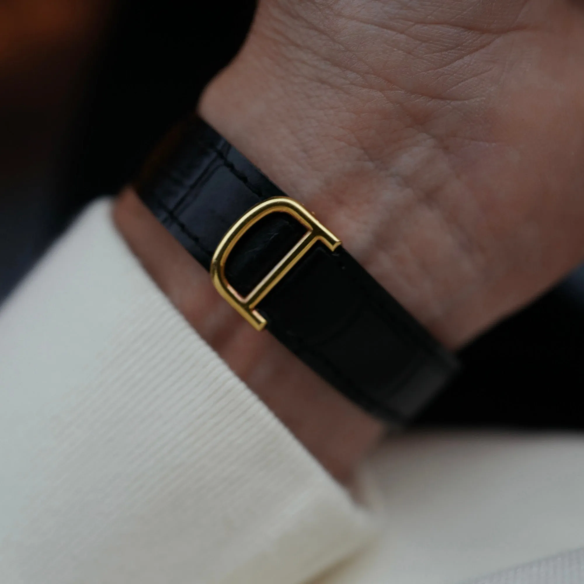 Cartier Yellow Gold Vendome Automatic Watch