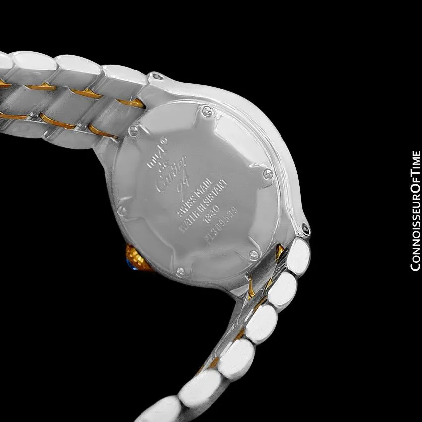 Cartier Must De 21C Ladies Watch - Stainless Steel & 18K Gold