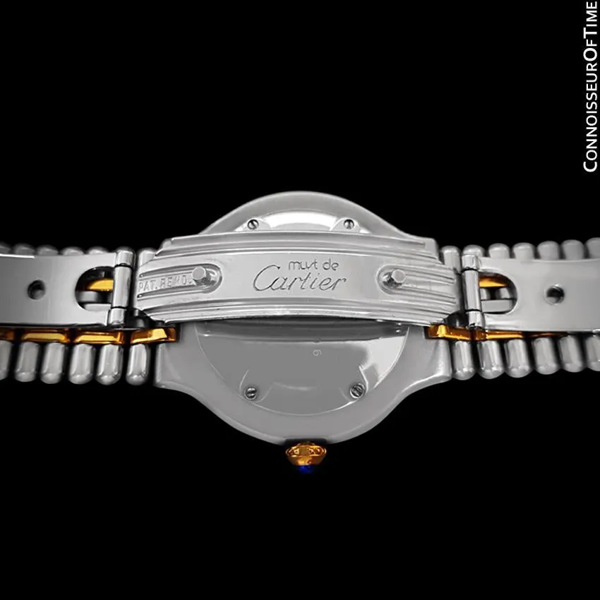 Cartier Must De 21C Ladies Watch - Stainless Steel & 18K Gold