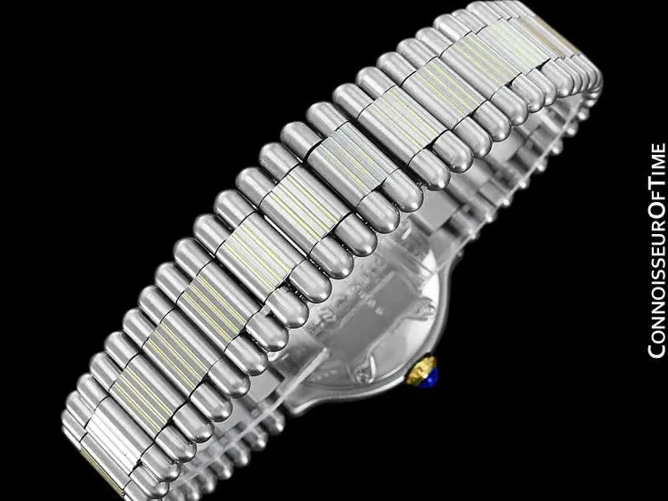 Cartier Must De 21C Ladies Watch - Stainless Steel & 18K Gold