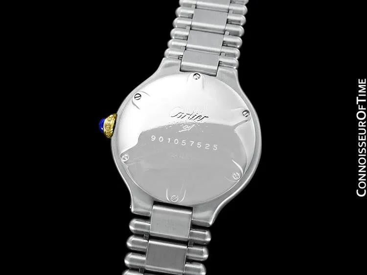 Cartier Must De 21C Ladies Watch - Stainless Steel & 18K Gold