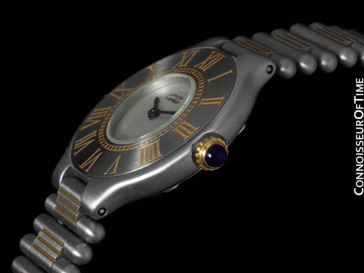 Cartier Must De 21C Ladies Watch - Stainless Steel & 18K Gold