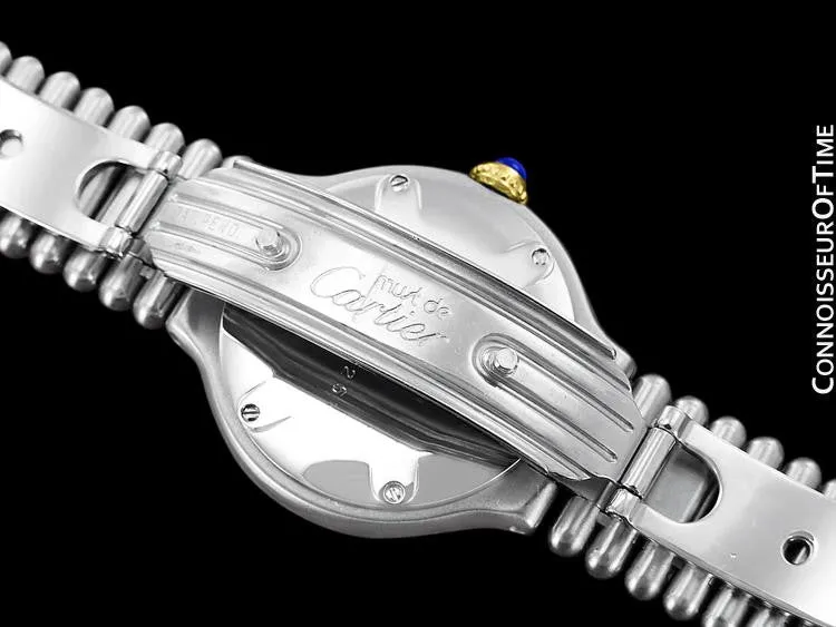 Cartier Must De 21C Ladies Watch - Stainless Steel & 18K Gold