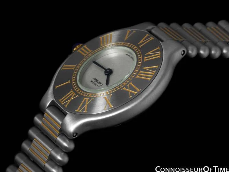 Cartier Must De 21C Ladies Watch - Stainless Steel & 18K Gold