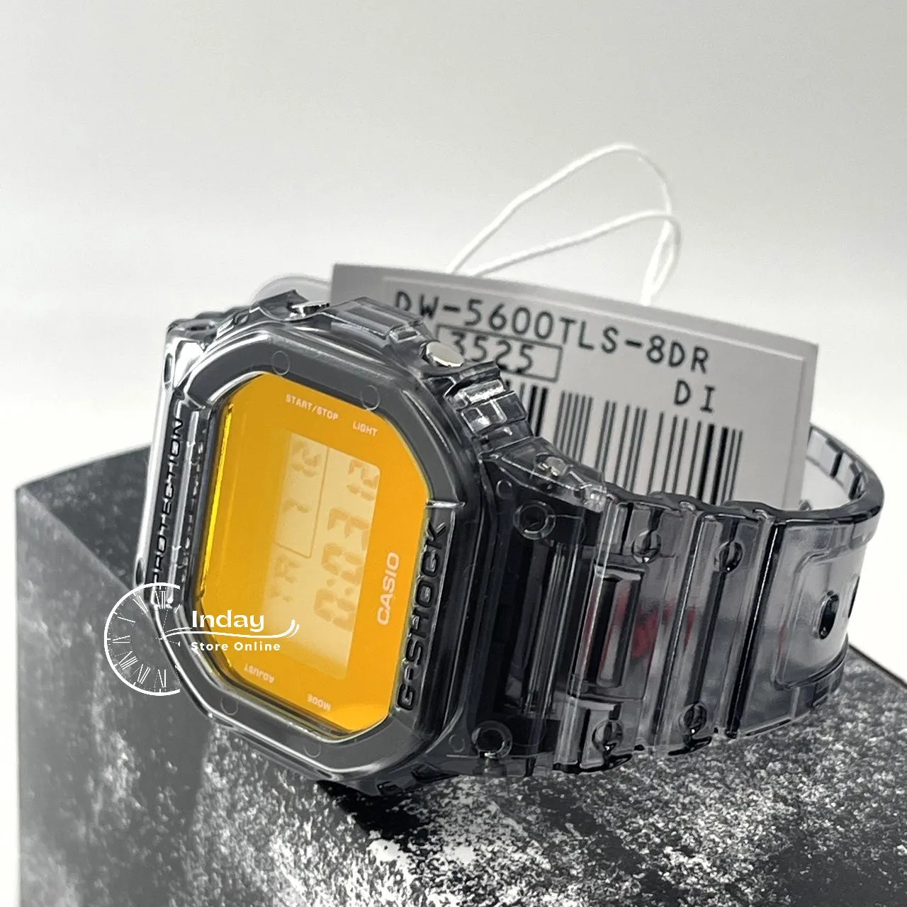 Casio G-Shock Men's Watch DW-5600TLS-8 Resin Band Mineral Glass Shock Resistant