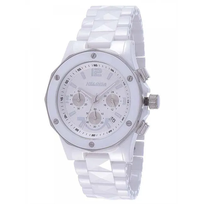 Ceramic Case And Band Chronograph Watch for Men - Heloisa 76120202