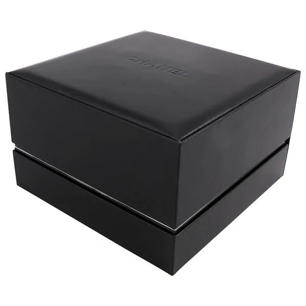 Chanel J12 Diamonds Black Ceramic Ladies Watch H1625