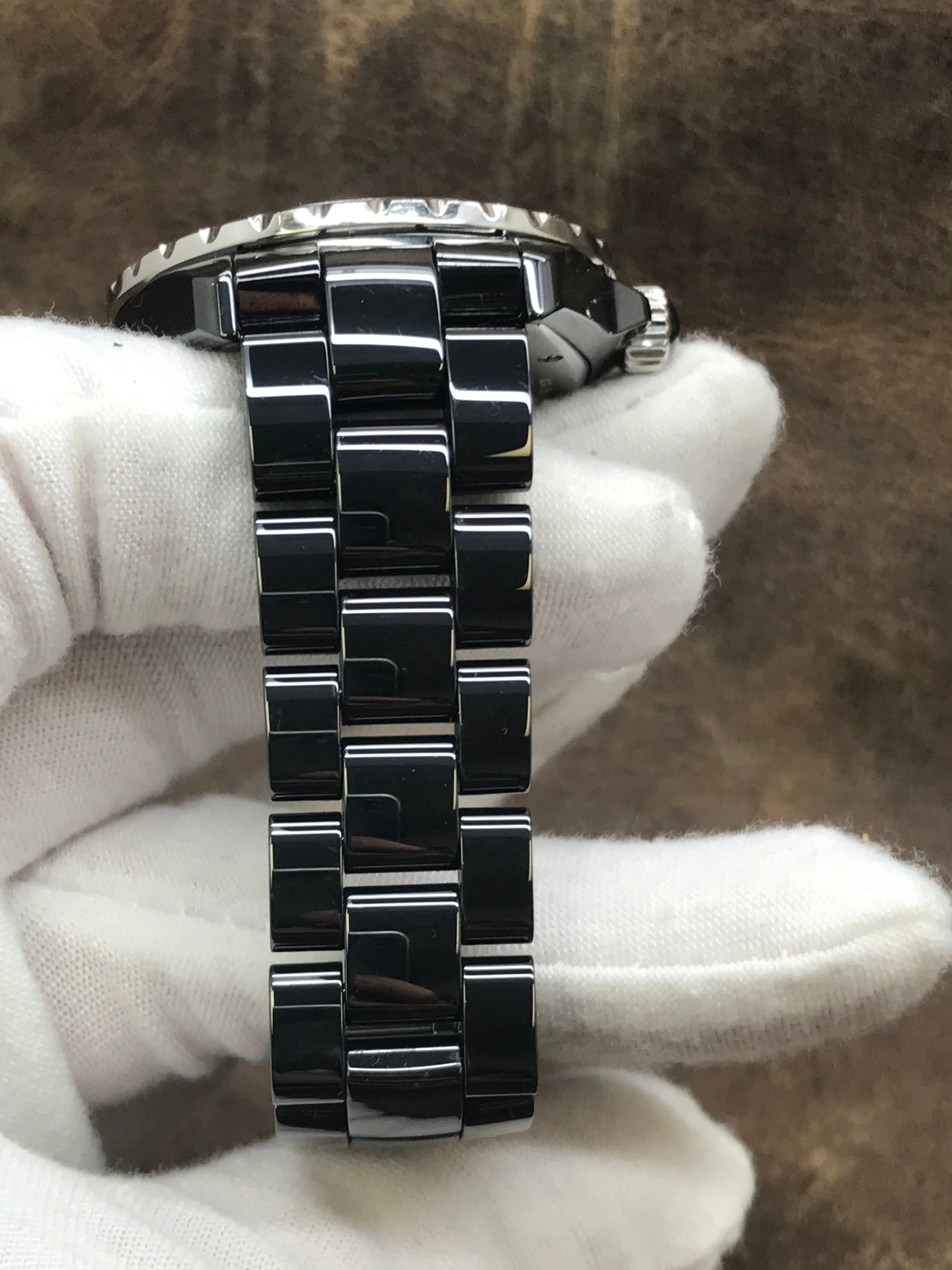 Chanel J12 H1635 Black Dial Quartz Women's Watch