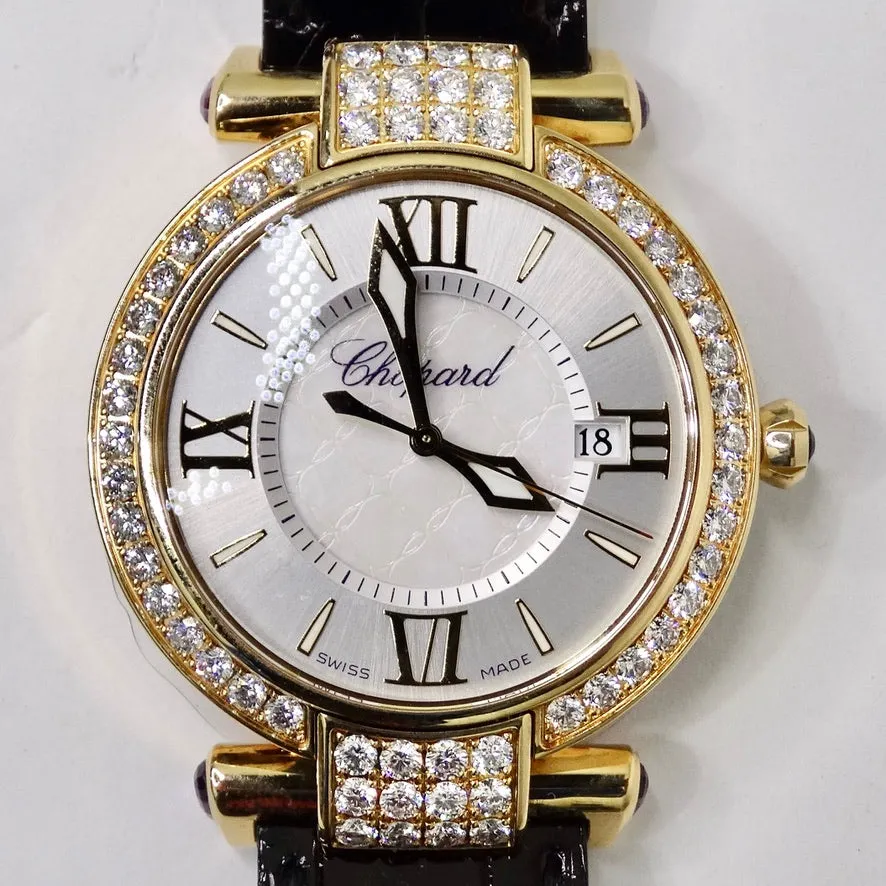 Chopard Imperiale Quartz 36mm Yellow Gold Diamond Watch