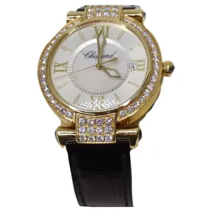 Chopard Imperiale Quartz 36mm Yellow Gold Diamond Watch