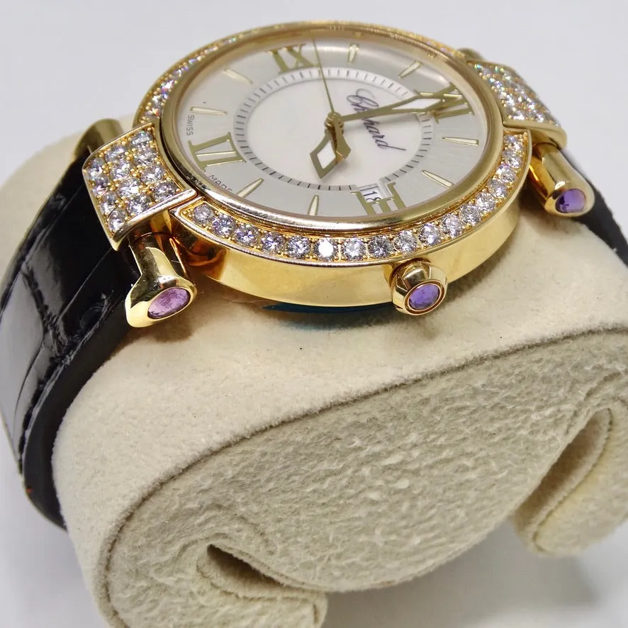 Chopard Imperiale Quartz 36mm Yellow Gold Diamond Watch