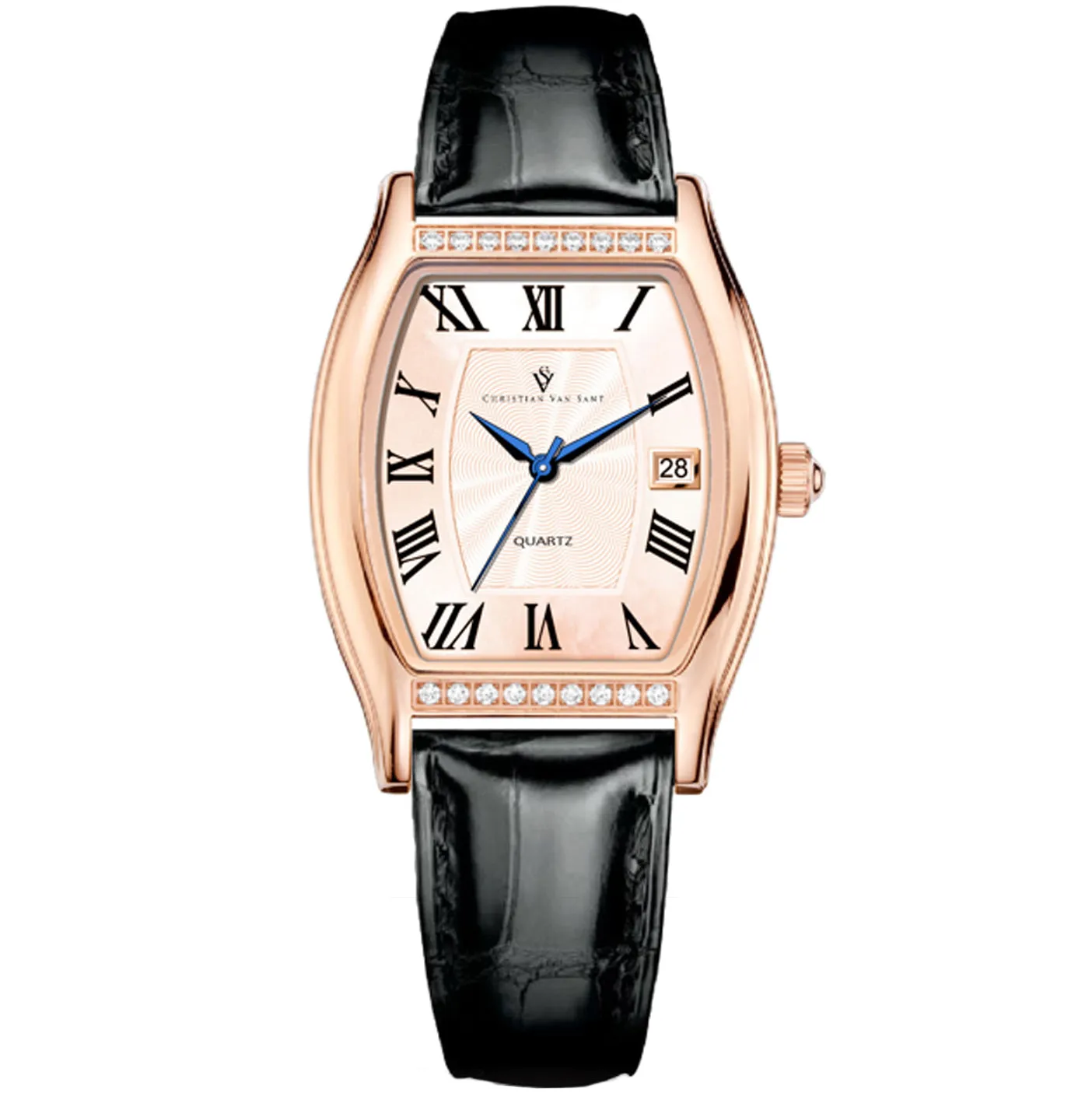 Christian Van Sant Women's Gemma Rose gold Dial Watch - CV2445