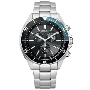 Citizen Collection AT2497-54E AT2497 Wena 3 Equipped Eco-Drive Chronograph Watch