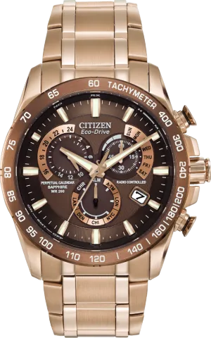 Citizen Eco Drive Perpetual Chrono A-T Men's Watch AT4106-52X