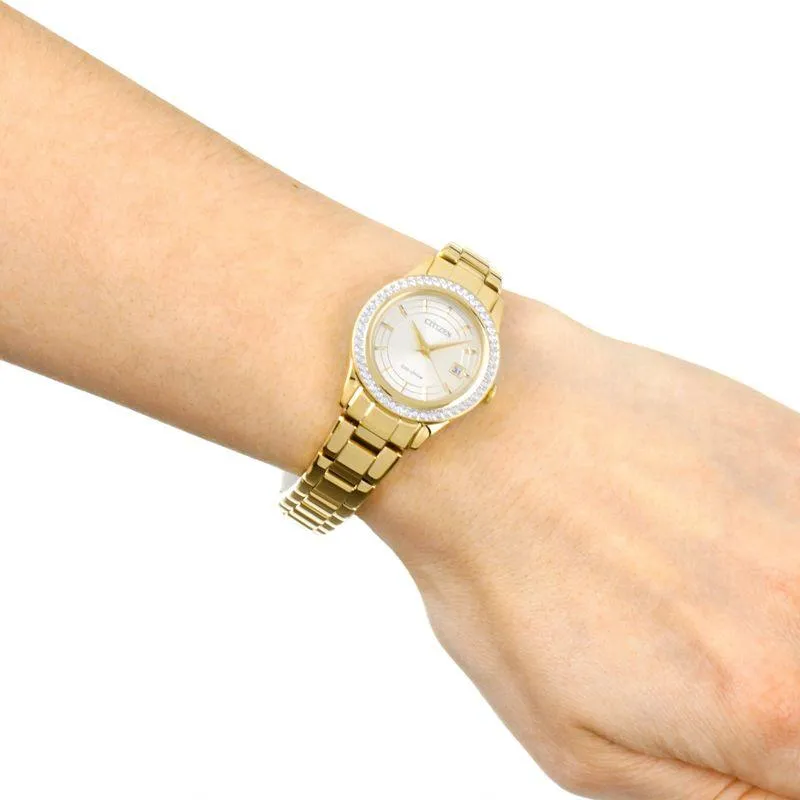 Citizen Eco Drive Silhouette Crystal Women's Watch FE1122-53P