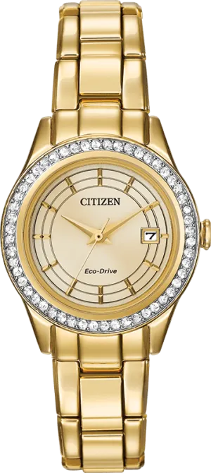 Citizen Eco Drive Silhouette Crystal Women's Watch FE1122-53P