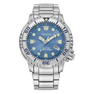 Citizen Promaster Dive Mens Eco Drive Stainless Steel Blue Dial Watch