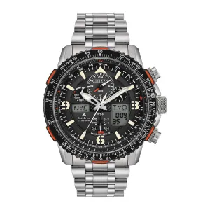 Citizen Promaster Skyhawk A-T Mens Eco Drive Chronograph Super Titanium Watch