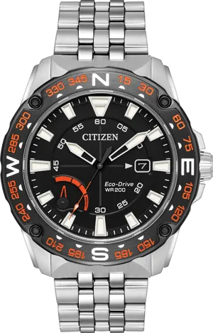 Citizen PRT Eco-Drive Men's Watch AW7048-51E